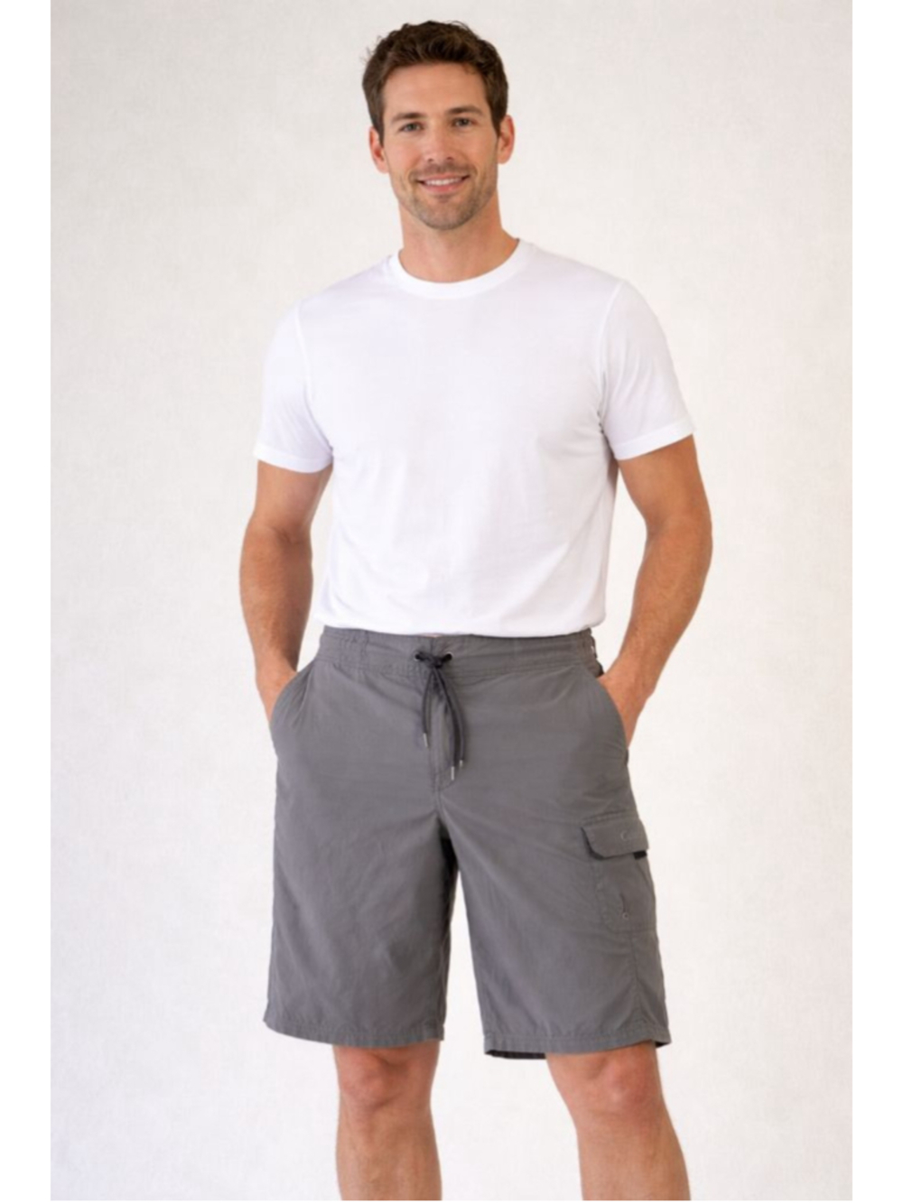 Men's Cabela's Gray Hybrid Shorts Size M